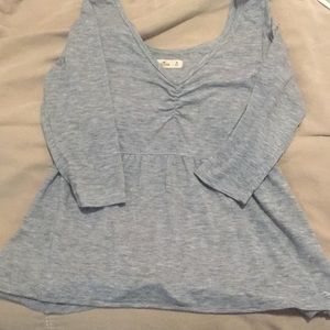 Hollister babydoll shirt